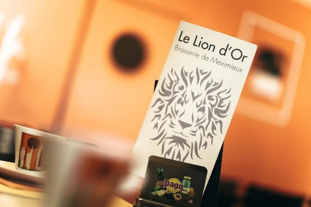 Hotel Brasserie Le Lion D'Or Meximieux Buitenkant foto