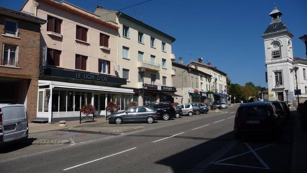 Hotel Brasserie Le Lion D'Or Meximieux Buitenkant foto